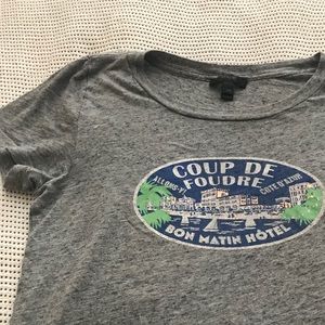 J Crew French Tee